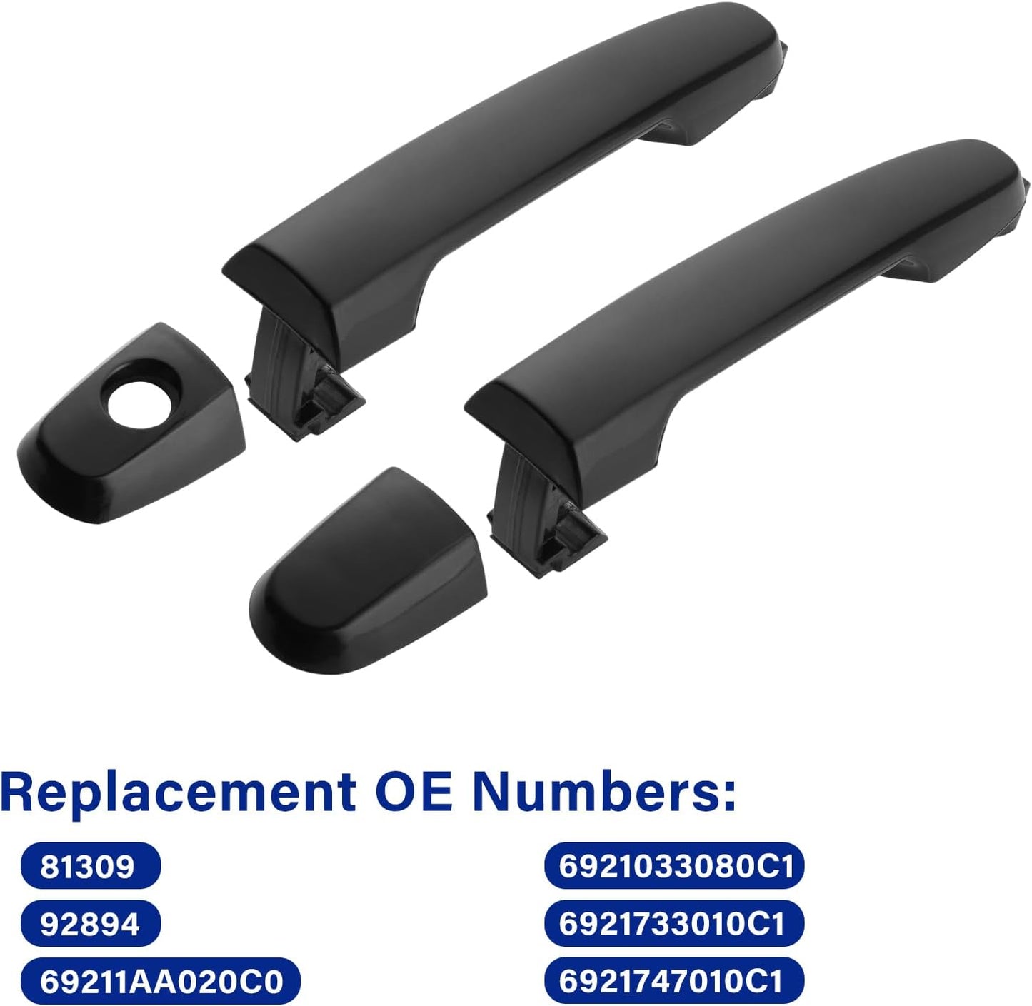 Toyota Camry Corolla exterior door handles 4 pack — view 7