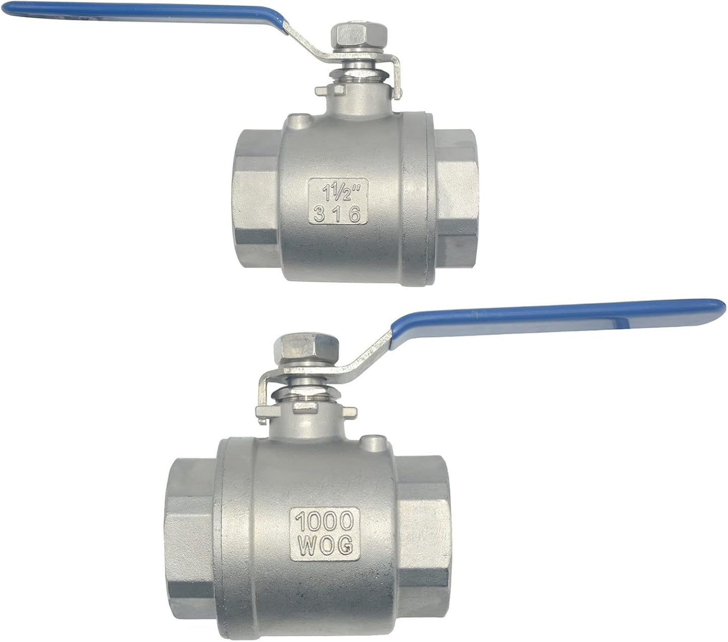 2Pcs 316 Stainless Steel 1.5 Full — view 5