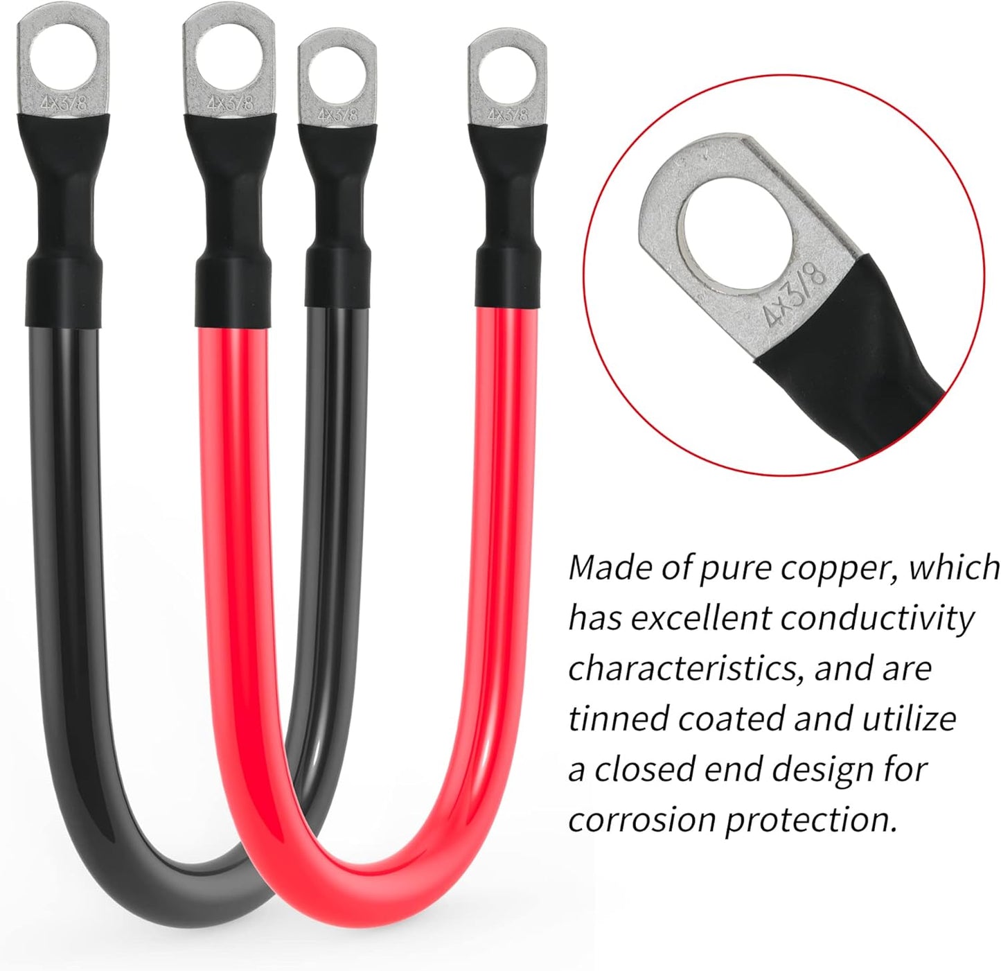 4 AWG Battery Cable 4AWG Gauge — view 4