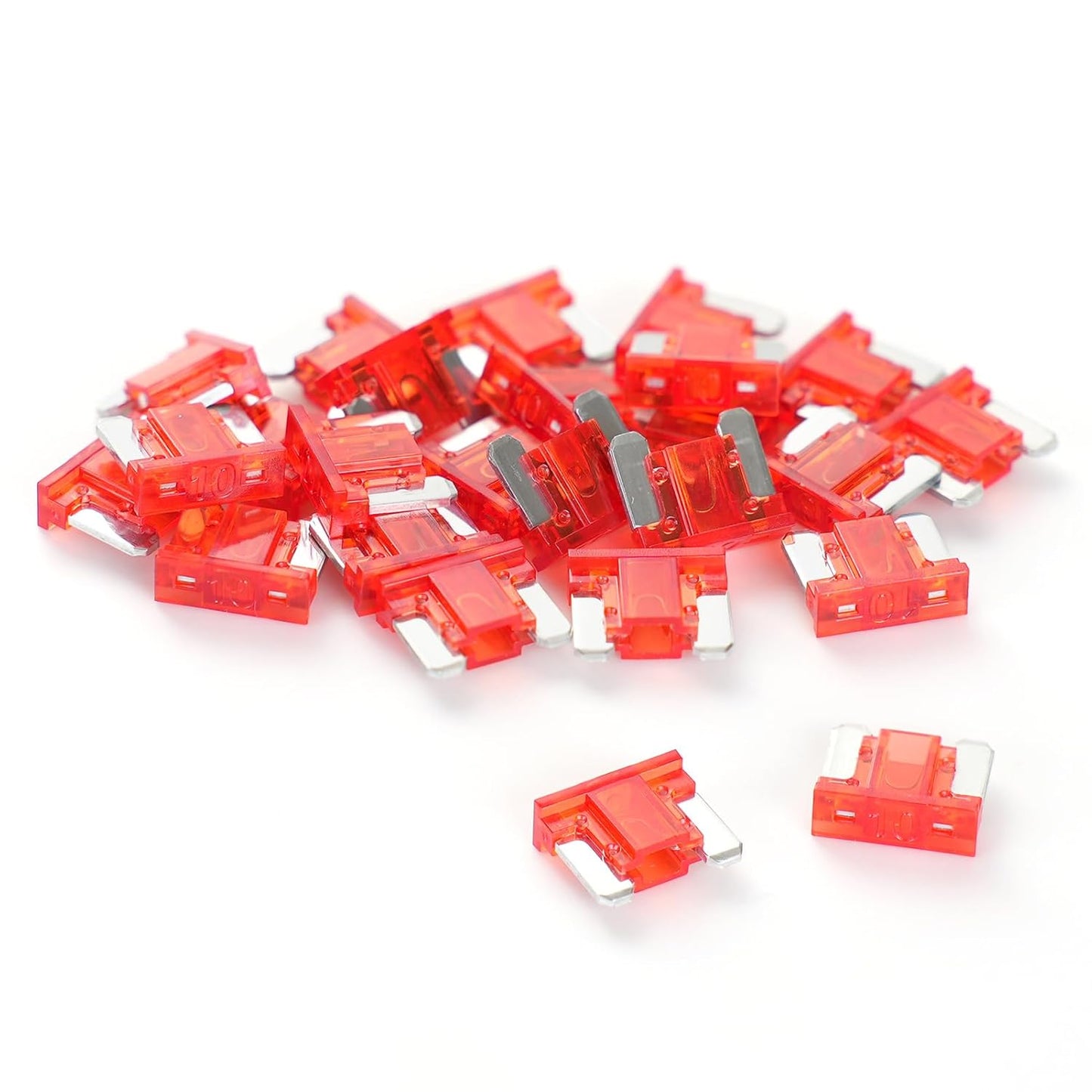 10 amp low profile mini car fuses 25 pack — view 2