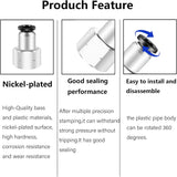 3/8 NPT push connect air fittings 5 pack — view 4