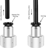 3/8 NPT push connect air fittings 5 pack — view 6