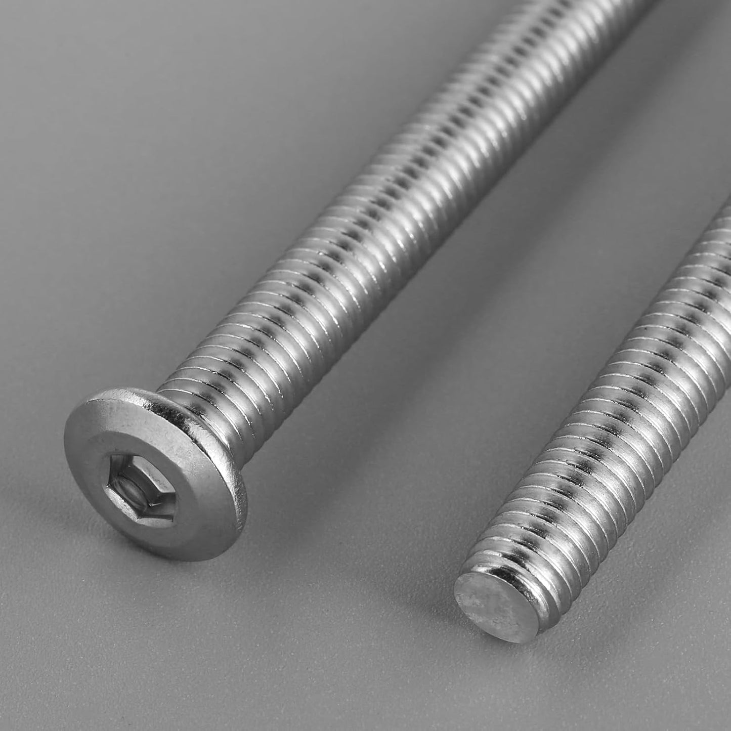 M6 flat head socket cap screws 10 pack — view 4