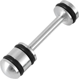 LS billet galley plug oil diverter aluminium — view 2