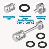 LS billet galley plug oil diverter aluminium — view 6