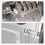 LS billet galley plug oil diverter aluminium — view 9