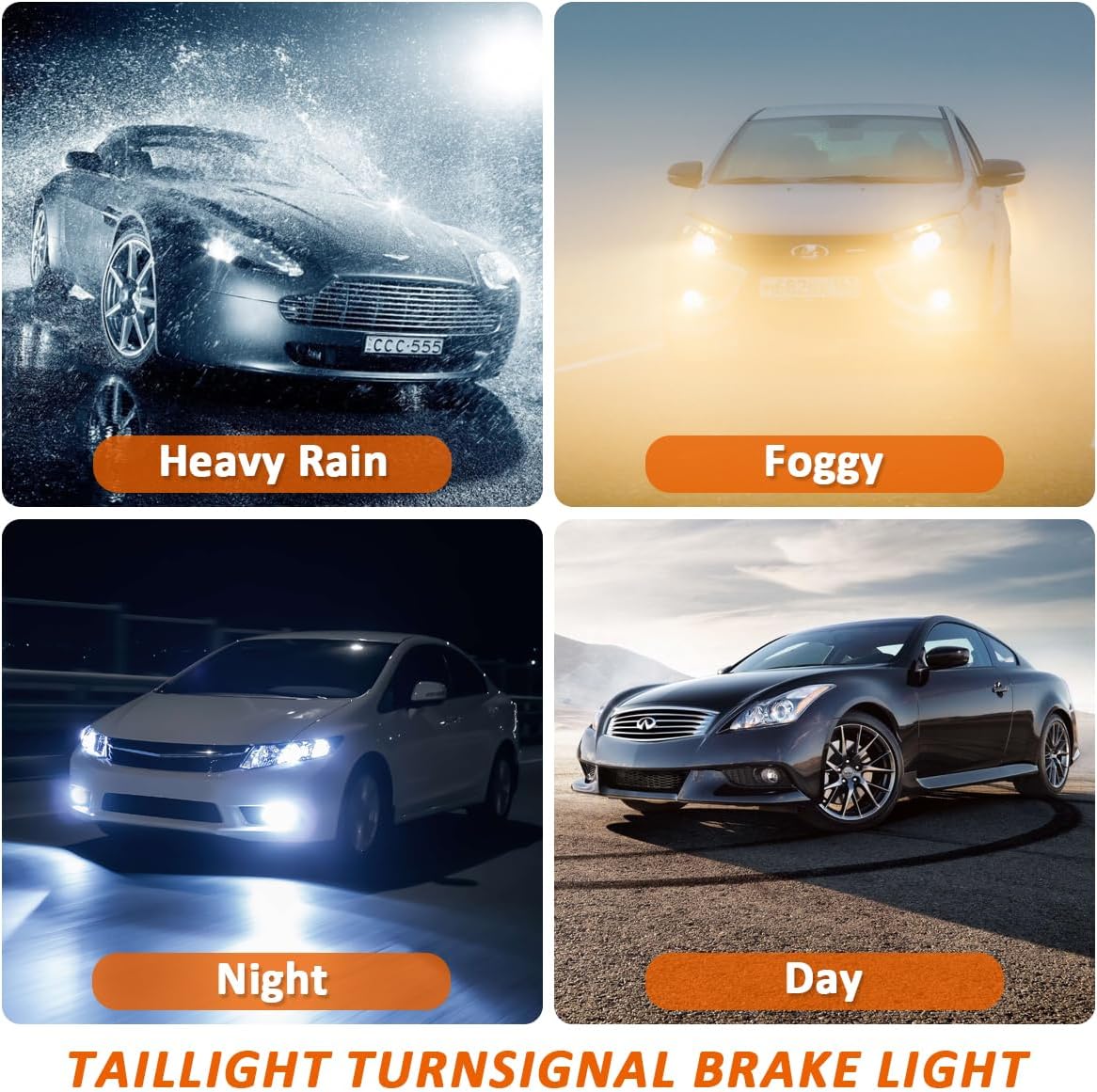 3157 tail/brake light bulb/Turn Signal Bulbs, — view 6