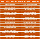3157 tail/brake light bulb/Turn Signal Bulbs, — view 7