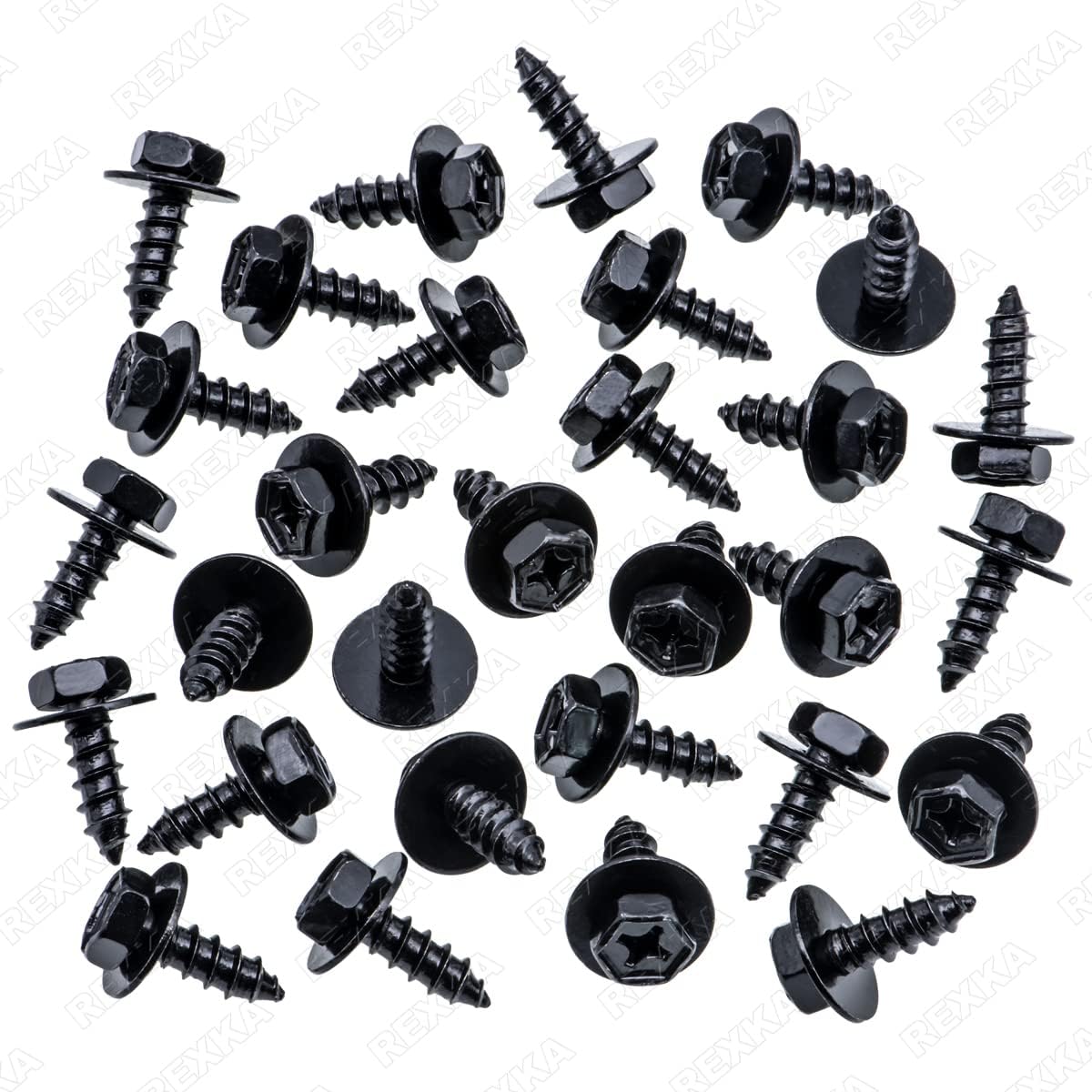 Toyota Lexus bumper splash shield screws 30 pack — view 3