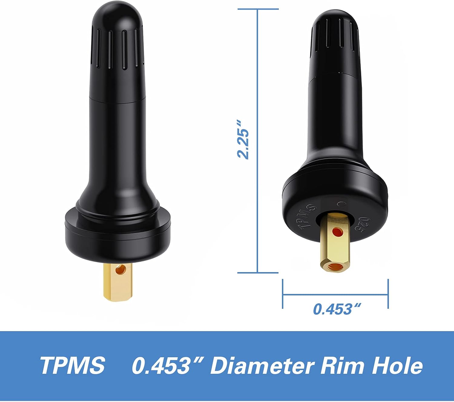 TPMS 20008 Rubber Snap-in Tyre Valve — view 5