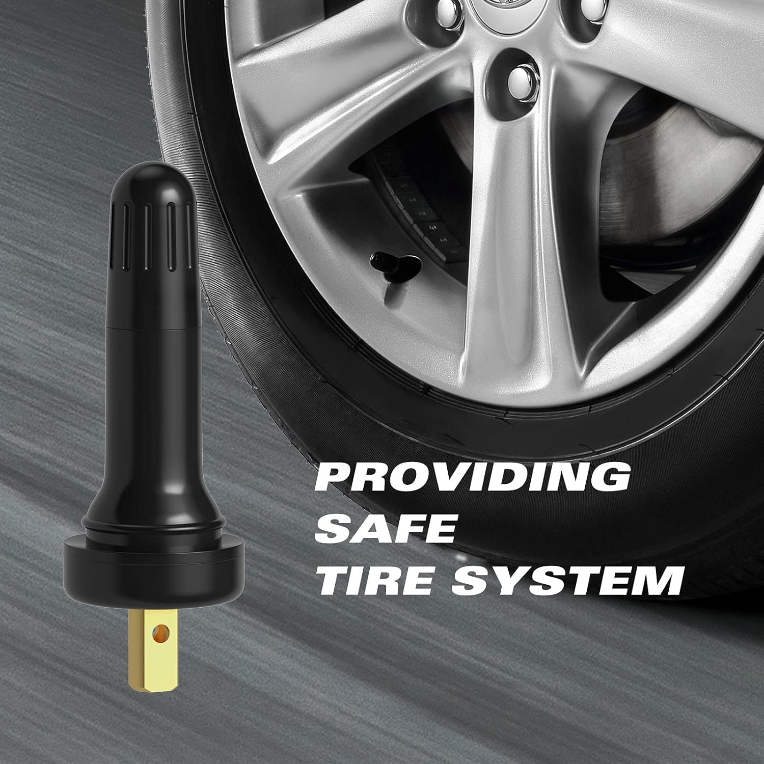 TPMS 20008 Rubber Snap-in Tyre Valve — view 7
