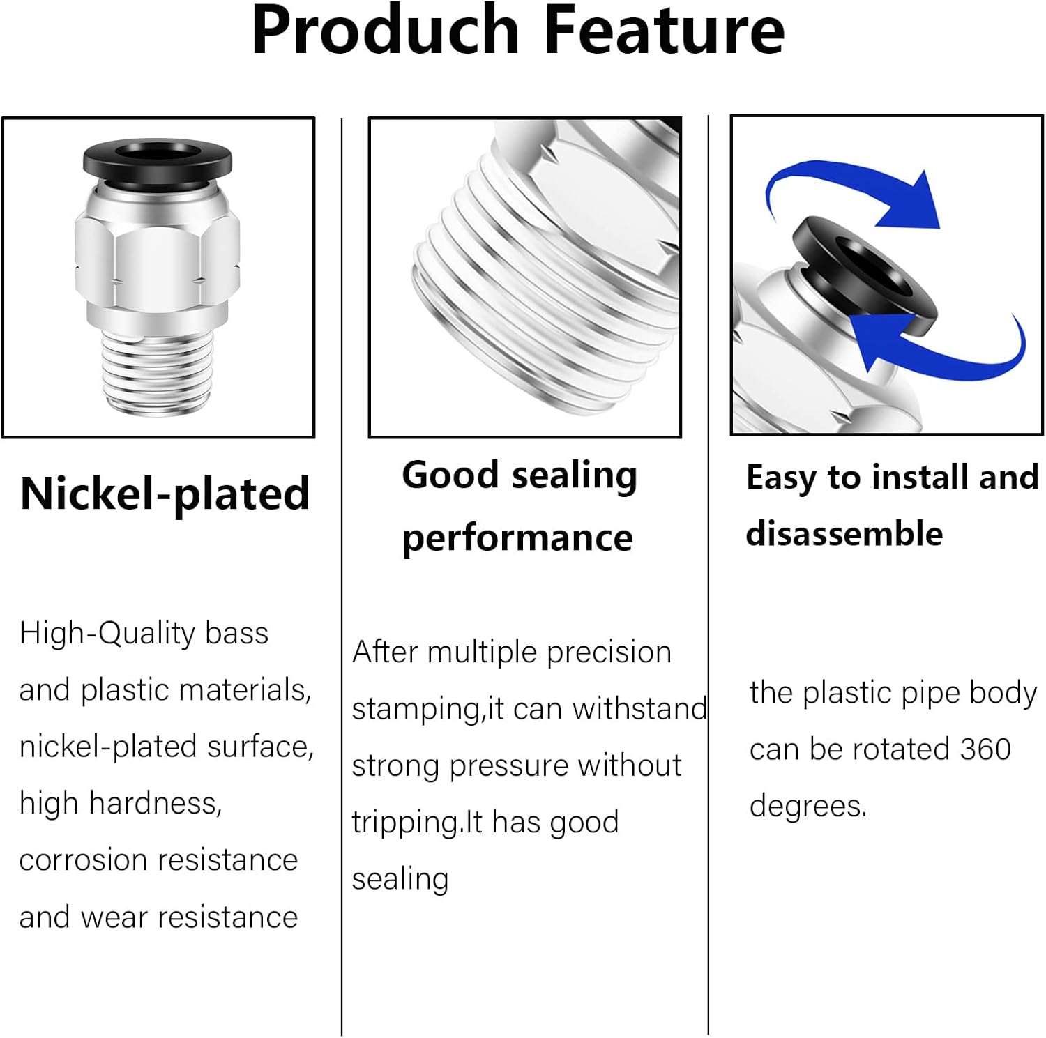 Push to Connect Tube Fitting PC — view 6