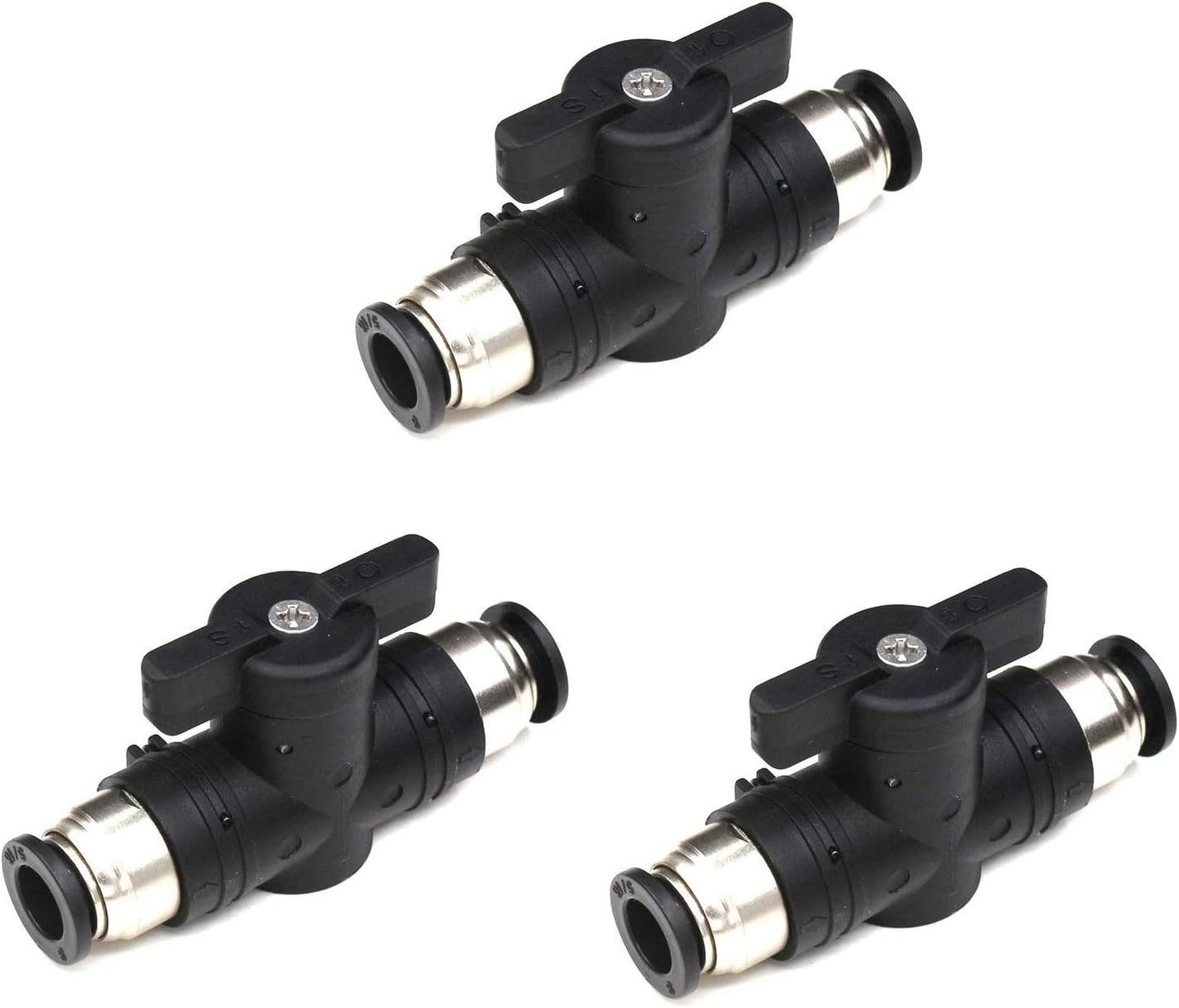 1/4 Push Connect Valve Pneumatic Ball — view 2