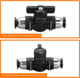 1/4 Push Connect Valve Pneumatic Ball — view 6