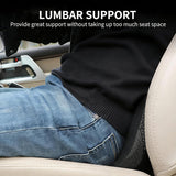 Memory foam car seat cushion black — view 5