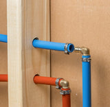 1/2 inch PEX brass elbow fittings 10 pack — view 8