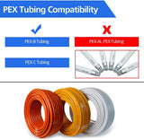 3/4 inch PEX brass shut off ball valve 10 pack — view 6
