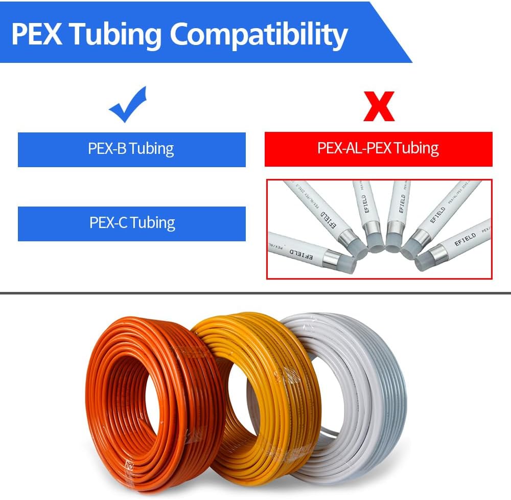 3/4 inch PEX brass shut off ball valve 10 pack — view 6