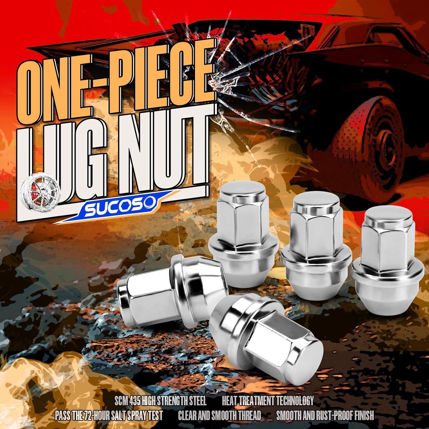 14x1.5 Ford F-150 lug nuts — view 6
