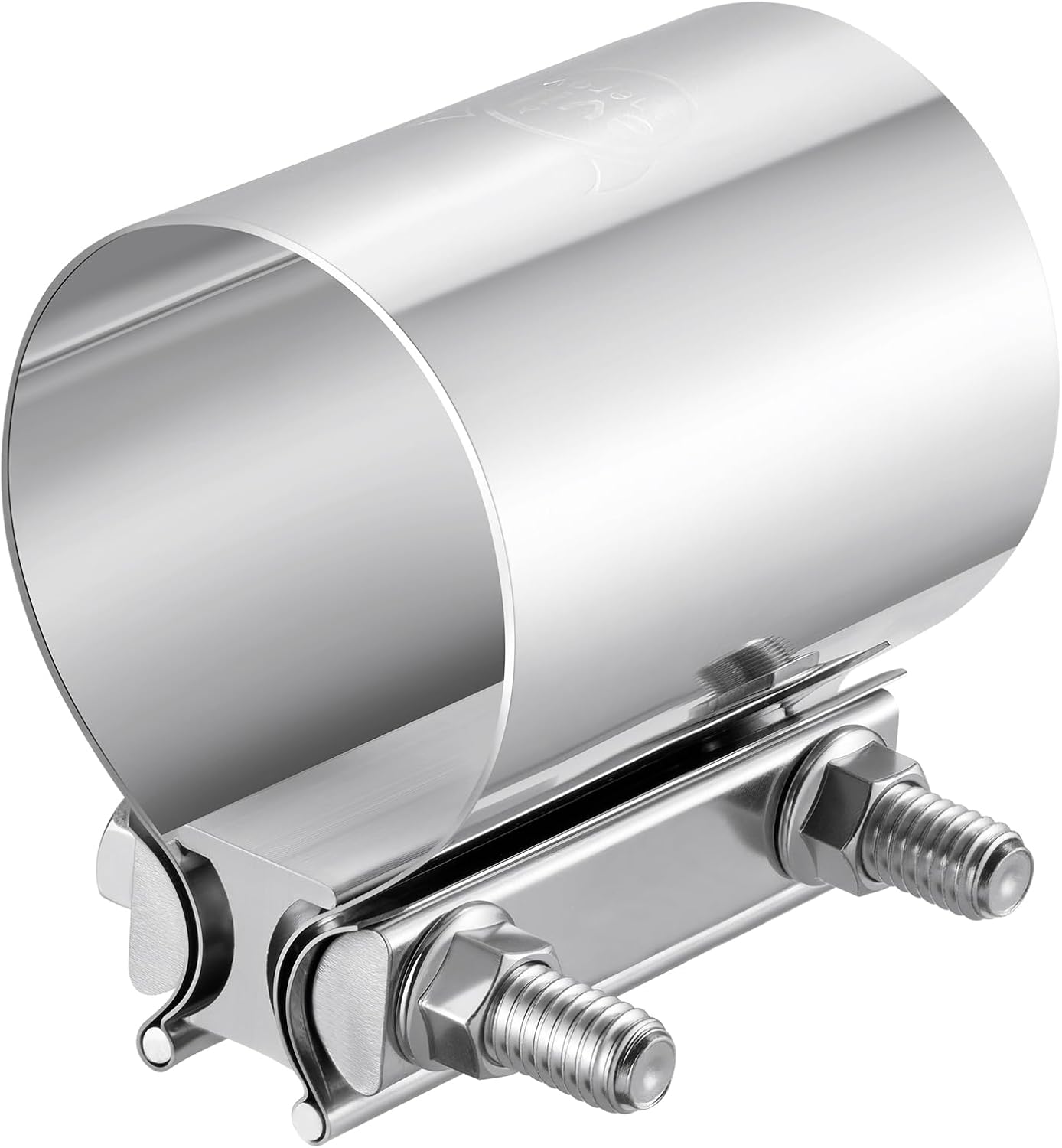 2.5 inch stainless steel exhaust band clamp — view 2