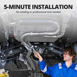 2.5 inch stainless steel exhaust band clamp — view 7