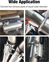 2.5 inch stainless steel exhaust band clamp — view 8