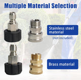 Pressure washer quick connect M22 2 set — view 5