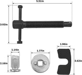 Brake caliper piston wind back tool set — view 3