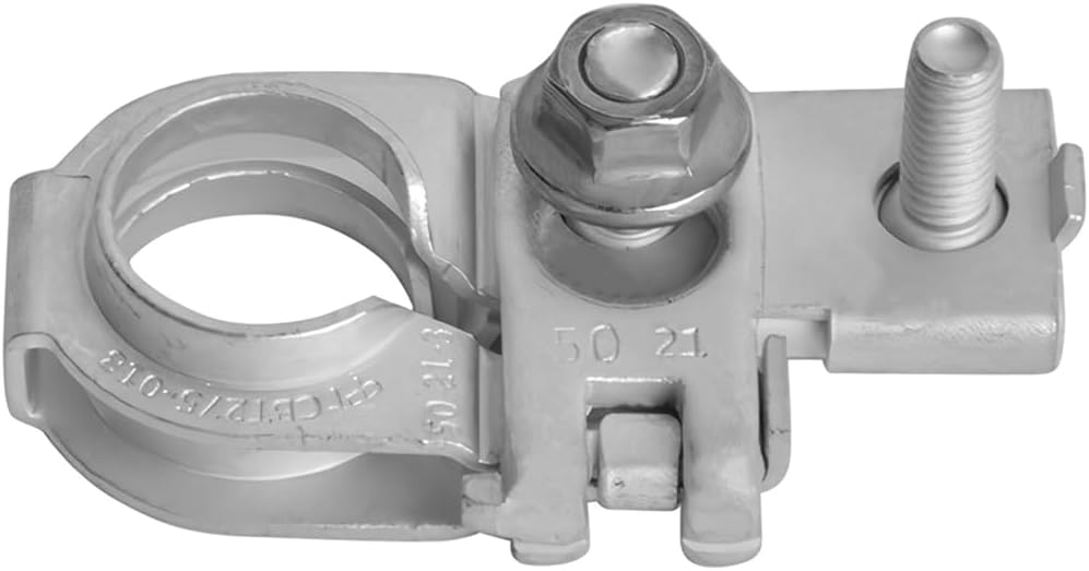 Top post positive battery terminal connector — view 2