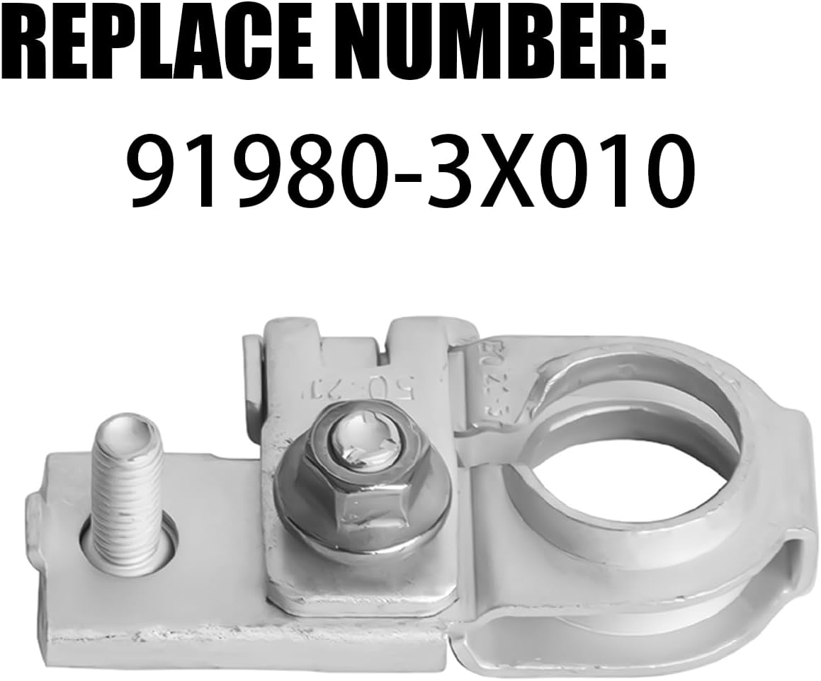Top post positive battery terminal connector — view 3