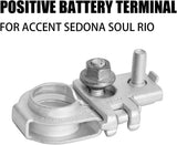 Top post positive battery terminal connector — view 4