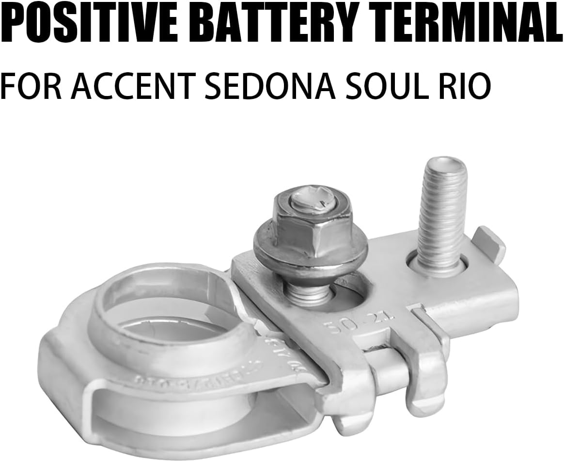 Top post positive battery terminal connector — view 4