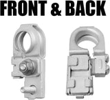 Top post positive battery terminal connector — view 5