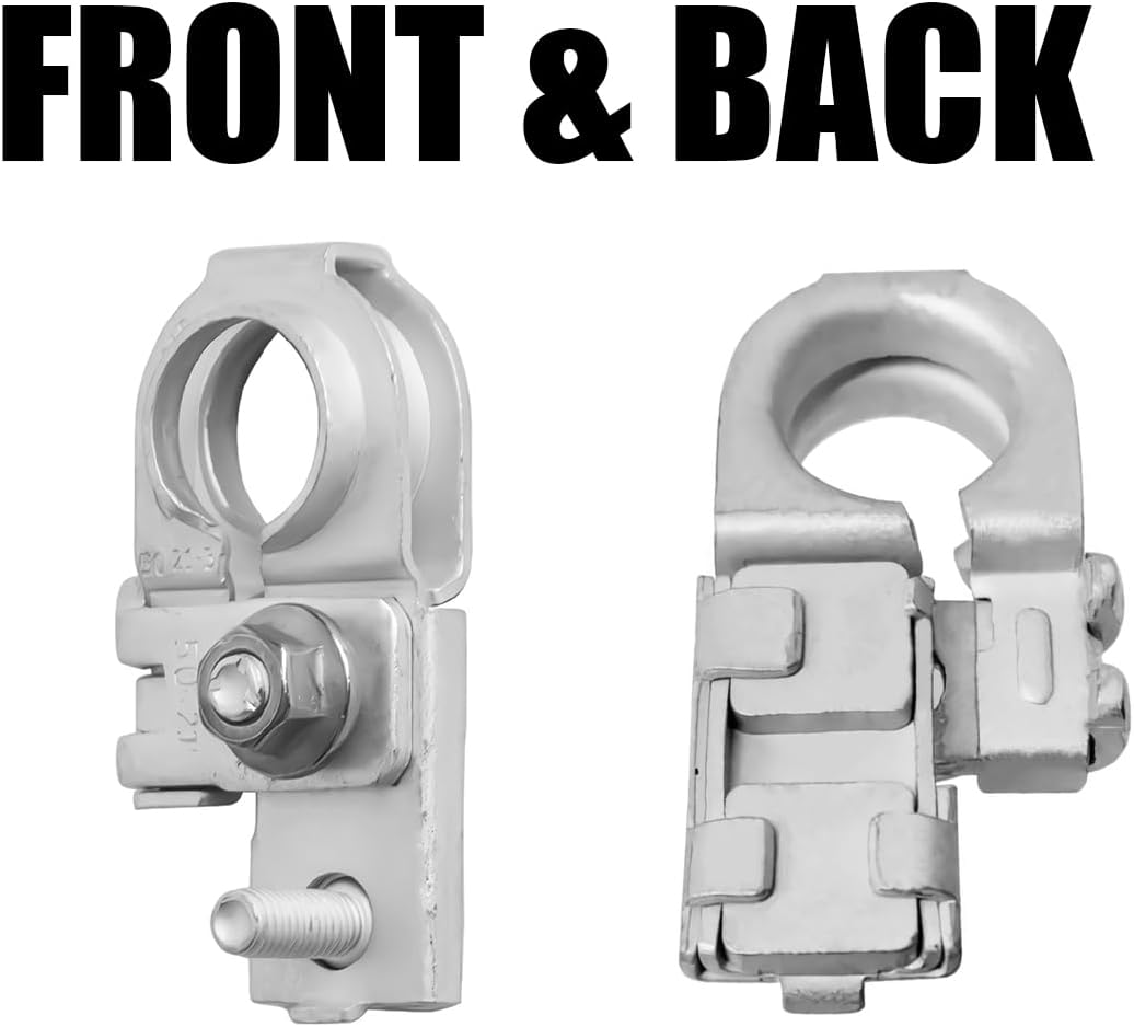 Top post positive battery terminal connector — view 5
