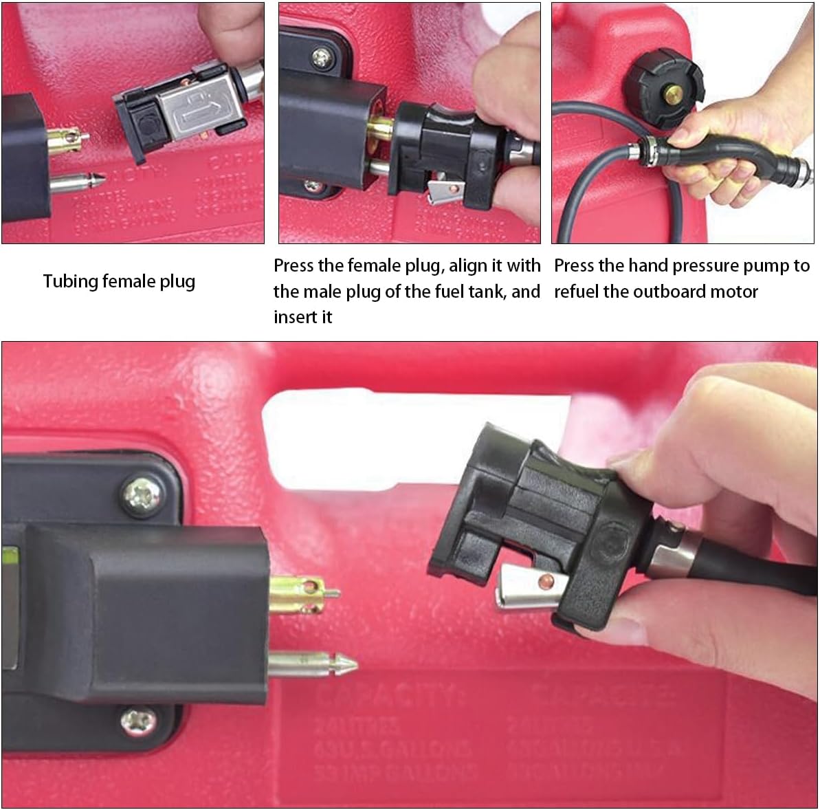 3/8 inch car fuel line assembly kit — view 6