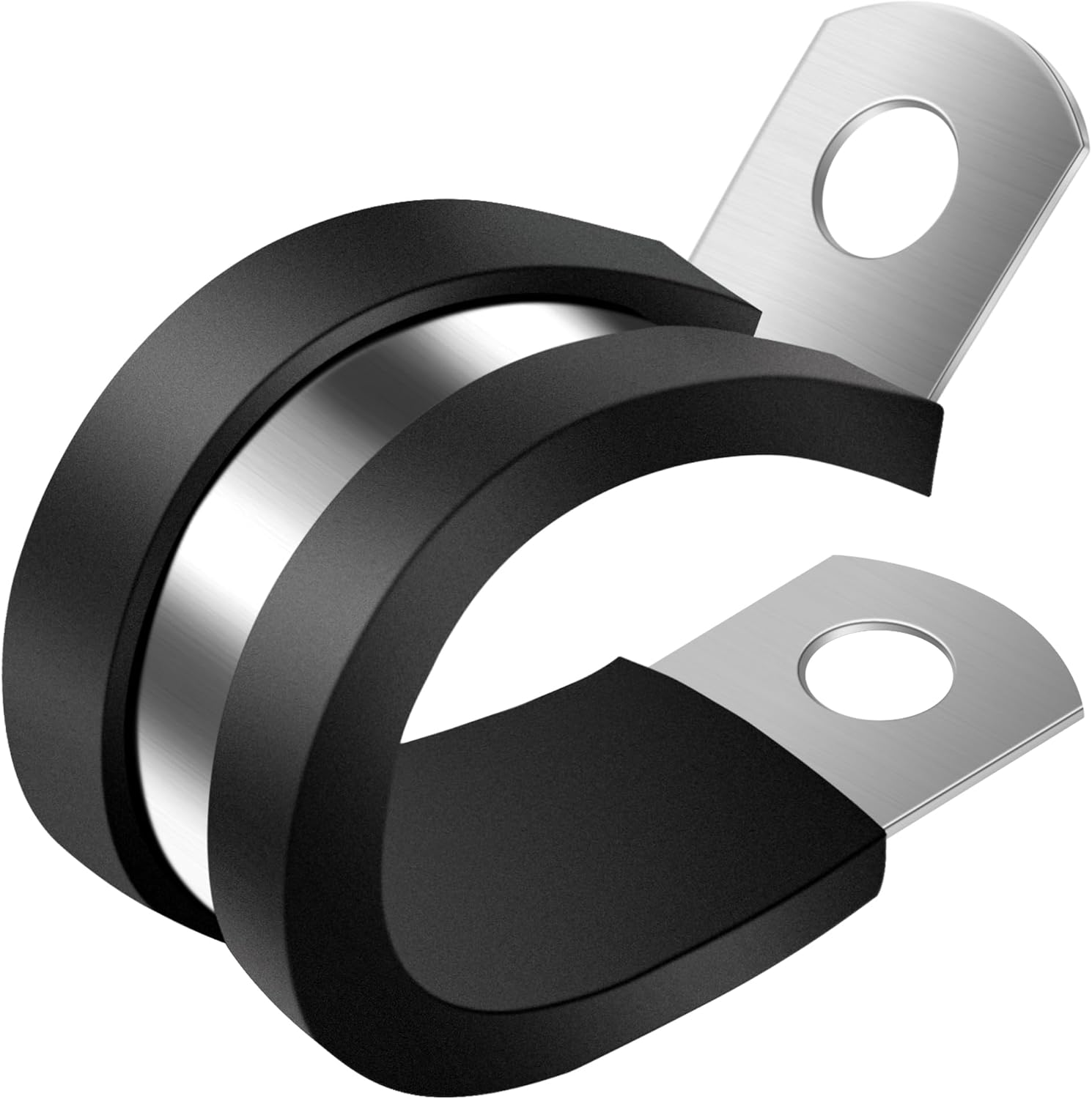 1/2 inch stainless steel cable clamp 25 pack — view 2