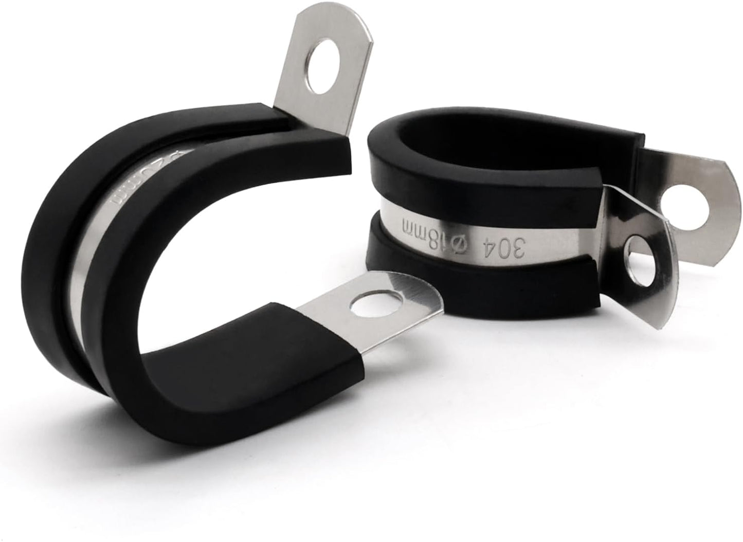 1/2 inch stainless steel cable clamp 25 pack — view 6