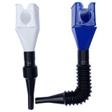 Retractable automotive fuel funnel 2 pack — view 2