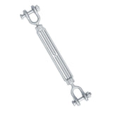 1/4 inch jaw jaw galvanised turnbuckle — view 2