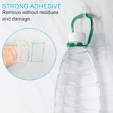 Adhesive cable clips 100 pack clear — view 5