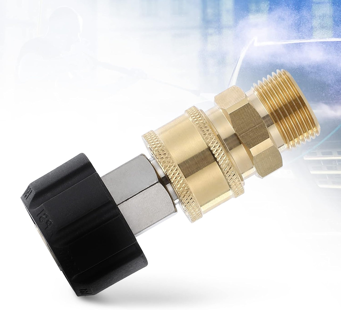 Pressure washer adapter set M22 4 pcs — view 6