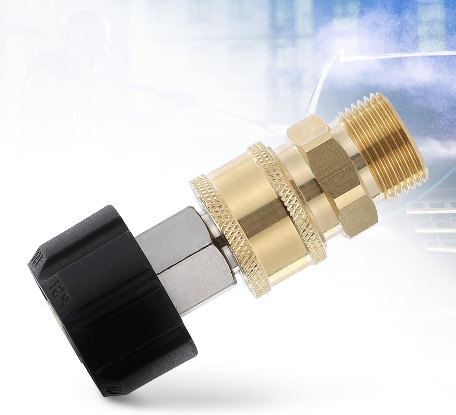 Pressure washer adapter set M22 4 pcs — view 6