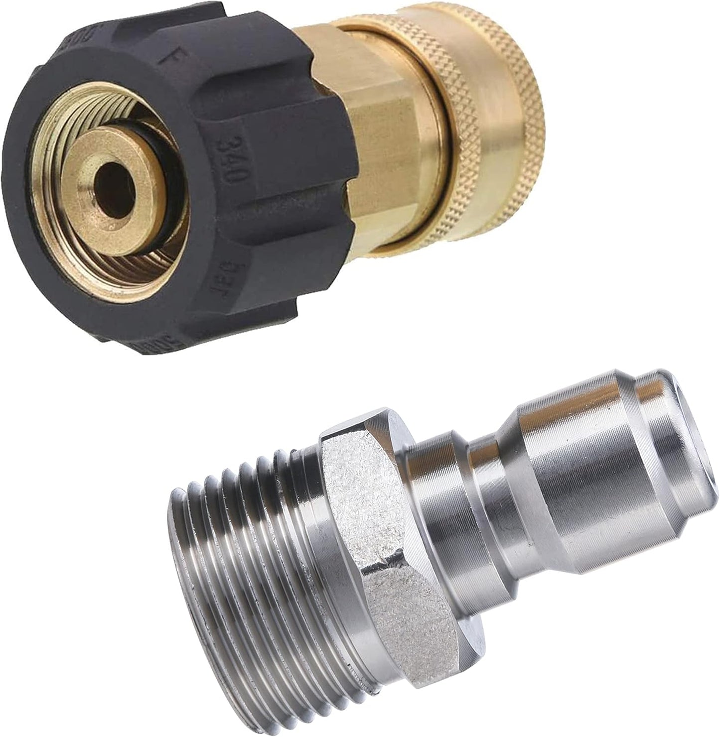 Pressure washer adapter M22 quick connect — view 7