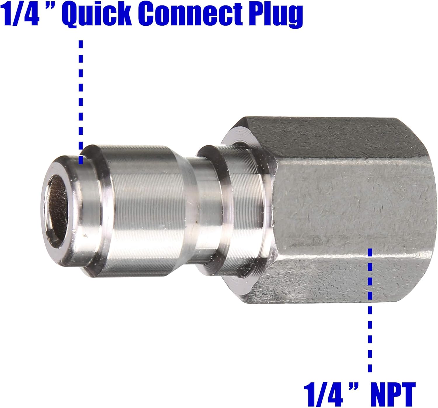 Pressure Washer Coupler, 1/4 Inch Quick — view 3