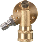 Pivoting Coupler for Pressure Washer Tips, — view 2