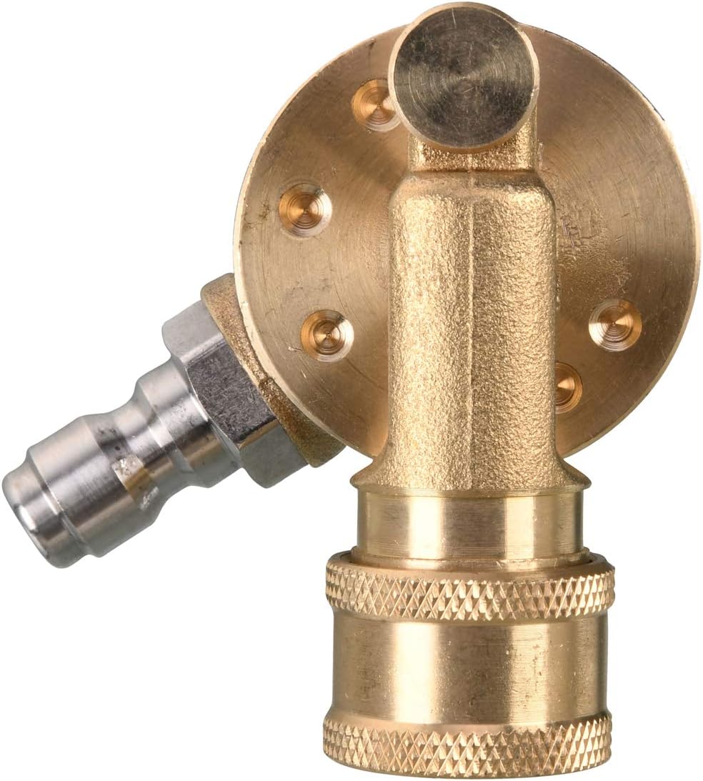 Pivoting Coupler for Pressure Washer Tips, — view 2