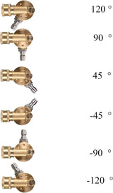 Pivoting Coupler for Pressure Washer Tips, — view 3