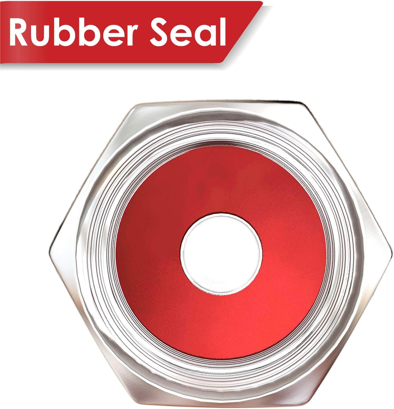 Brass (8 Pack) Tyre Valve Caps — view 3
