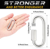 Stainless Steel Chain Quick Links — view 3