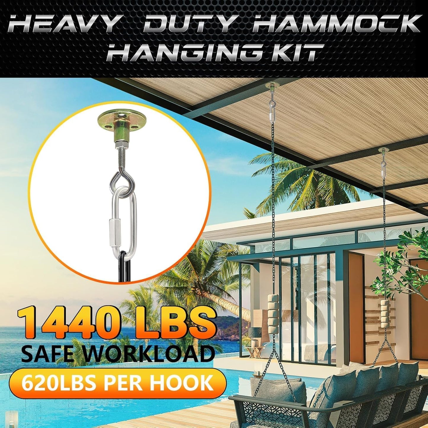 Stainless Steel Chain Quick Links — view 6